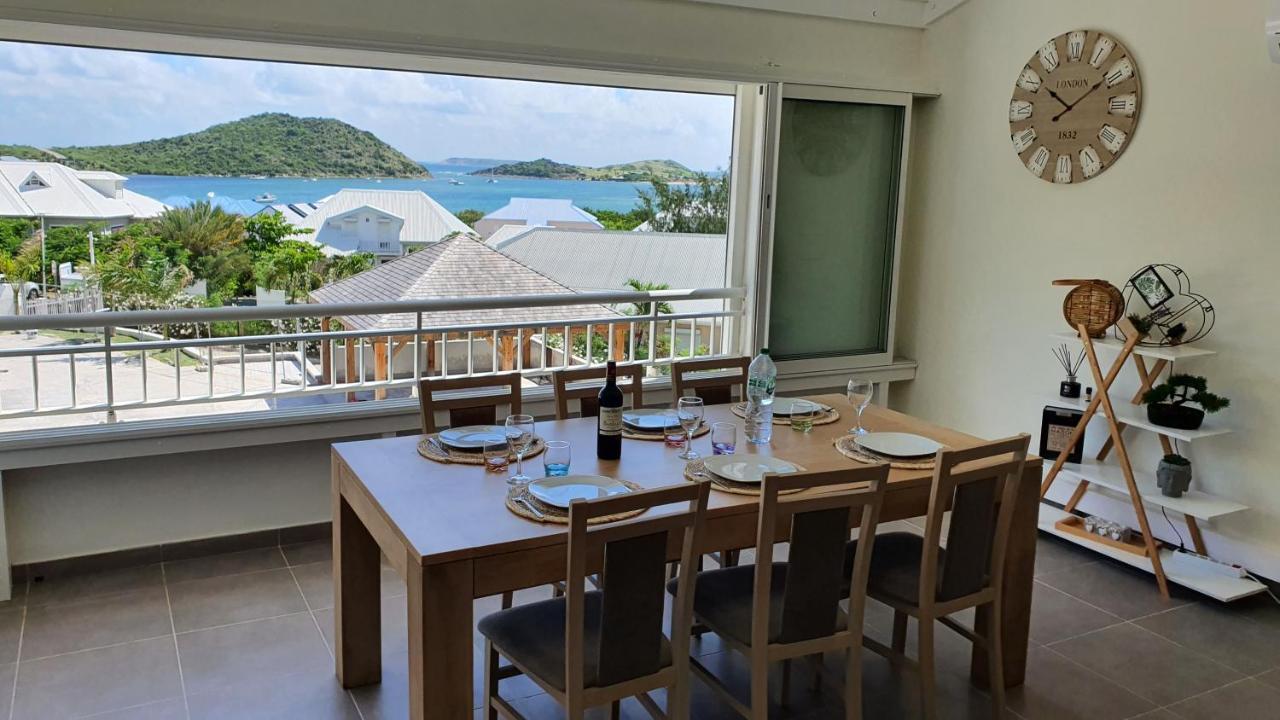 Pinel Superbe Appartement En Residence Vue Mer Куль-де-Сак Экстерьер фото