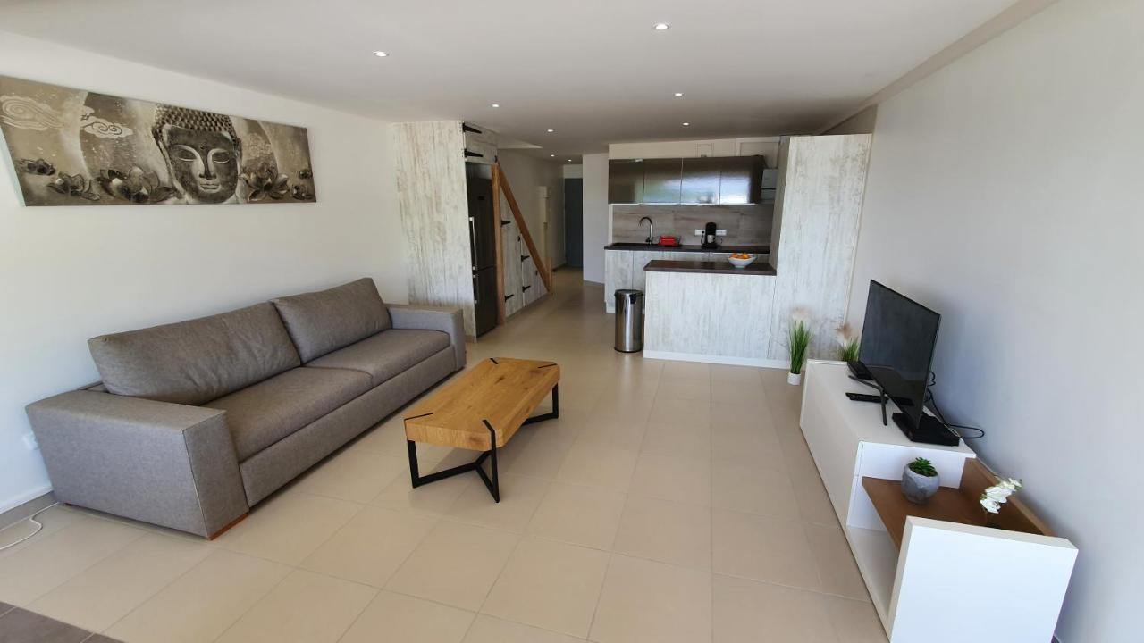 Pinel Superbe Appartement En Residence Vue Mer Куль-де-Сак Экстерьер фото