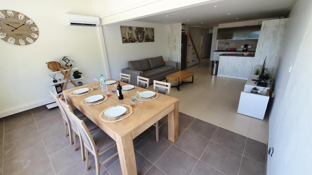 Pinel Superbe Appartement En Residence Vue Mer Куль-де-Сак Экстерьер фото